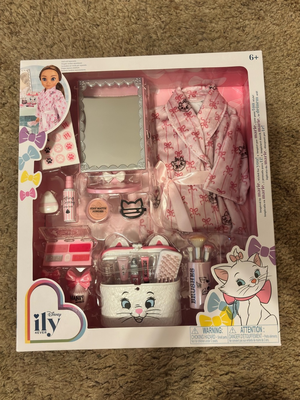 Disney Marie Pink Spa & Vanity Dress-Up Set